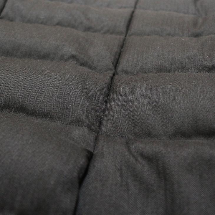 SALE スーツの上から羽織れる チェスター型 ロングダウンコート 秋冬 新品 Second Style タウンユース 撥水 黒ブラック 杉綾織 ヘリンボーン YKKファスナー使用 |  | 14