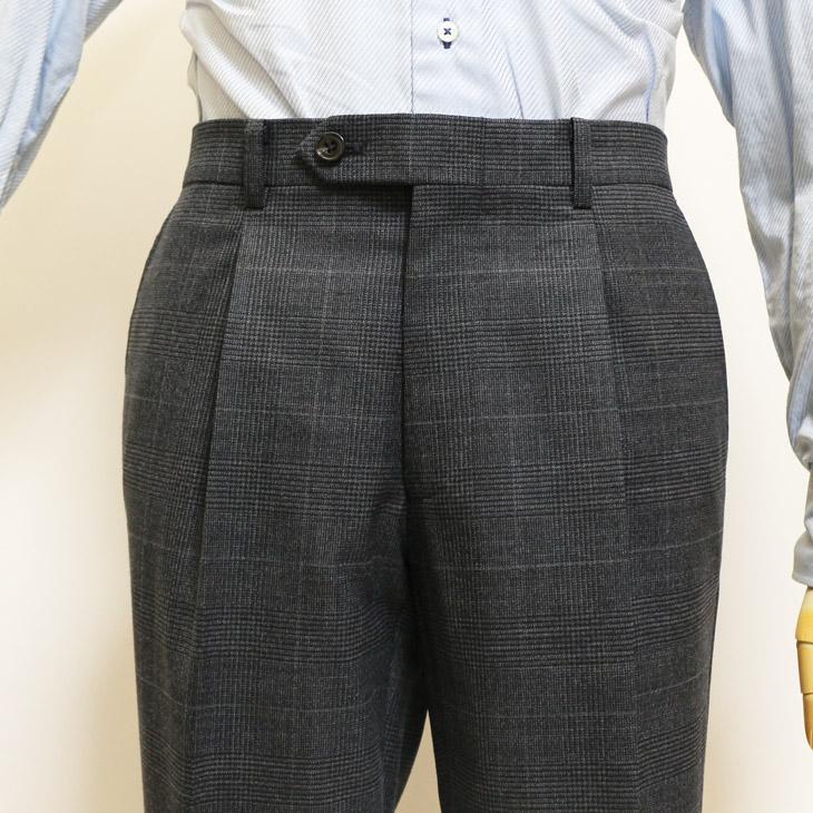 SALE スーツ メンズ 新作 秋冬 FICCE フィッチェ 灰グレーチェック 3つボタン段返り ベスト付き スリーピース スーツ (A体) スリム | FICCE | 15