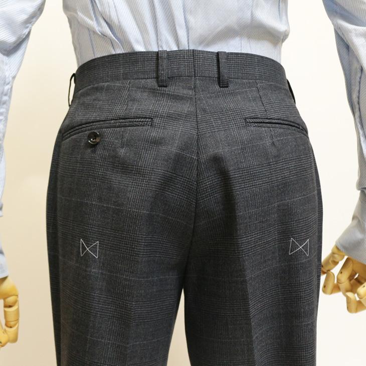 SALE スーツ メンズ 新作 秋冬 FICCE フィッチェ 灰グレーチェック 3つボタン段返り ベスト付き スリーピース スーツ (A体) スリム | FICCE | 16