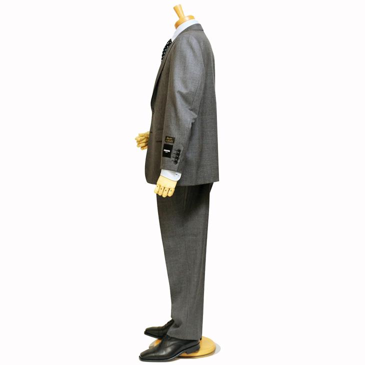 大きいサイズ メンズ AZAZ シングル 2ツ釦 スーツ ビジネススーツ