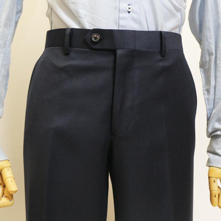 SALE スーツ メンズ 新品 秋冬 エルメネジルドゼニア トラベラー 濃紺ネイビー無地風 2つボタン ビジネス スーツ セレクト系 やや細め型 (AB体) J-TML | ZEGNA | 10