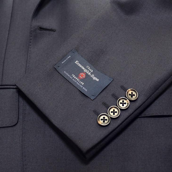 ZEGNA SALE スーツ メンズ 新品 秋冬 エルメネジルドゼニア トラベラー
