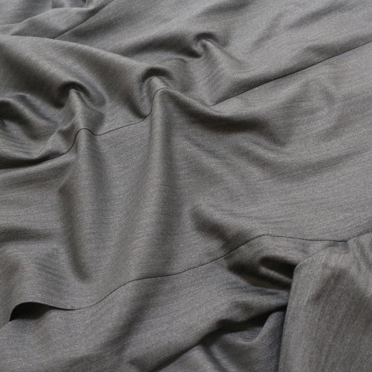 SALE スーツ メンズ 秋冬 新品 Stanley Blacker スタンリーブラッカー Super110s 灰グレー杢 織柄シャドー縞 ビジネス スーツ (A/AB体) やや細め |  | 15