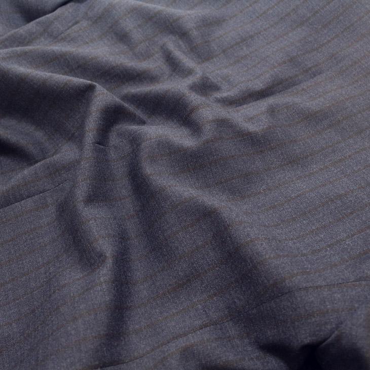 SALE スーツ メンズ 新品 春夏 FICCE フィッチェ 濃紺ネイビー杢 ワイド19mm ストライプ 3つボタン段返り ベスト付き スリーピース スーツ (A体) スリム | FICCE | 17