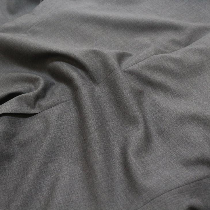 SALE スーツ メンズ 新品 春夏 renoma paris レノマ パリス 西川毛織 Super100s 灰グレー杢無地 2つボタン ビジネス スーツ (AB/BB体) J-REP05-2B | renoma | 16