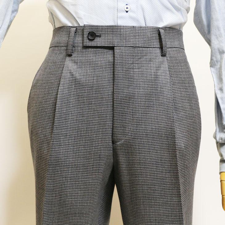 SALE スーツ メンズ 2025-26 新作 秋冬 renoma paris レノマ パリス 千鳥格子 ピュアウール100% DROP6.5 2つボタン ビジネス (AB/BB体) J-REP05-2B | renoma | 10
