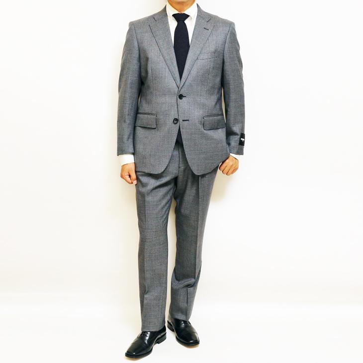 SALE スーツ メンズ 2025-26 新作 秋冬 renoma paris レノマ パリス 千鳥格子 ピュアウール100% DROP6.5 2つボタン ビジネス (AB/BB体) J-REP05-2B | renoma | 01