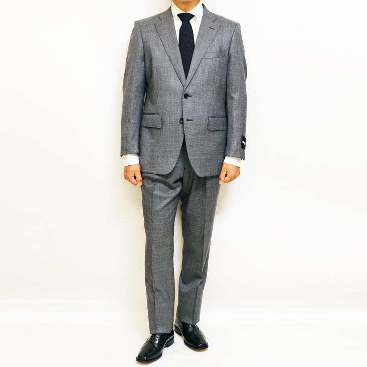 SALE スーツ メンズ 2025-26 新作 秋冬 renoma paris レノマ パリス 千鳥格子 ピュアウール100% DROP6.5 2つボタン ビジネス (AB/BB体) J-REP05-2B | renoma | 02