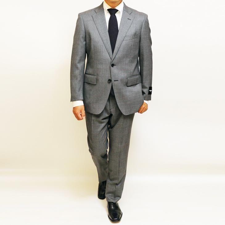 SALE スーツ メンズ 2025-26 新作 秋冬 renoma paris レノマ パリス 千鳥格子 ピュアウール100% DROP6.5 2つボタン ビジネス (AB/BB体) J-REP05-2B | renoma | 03