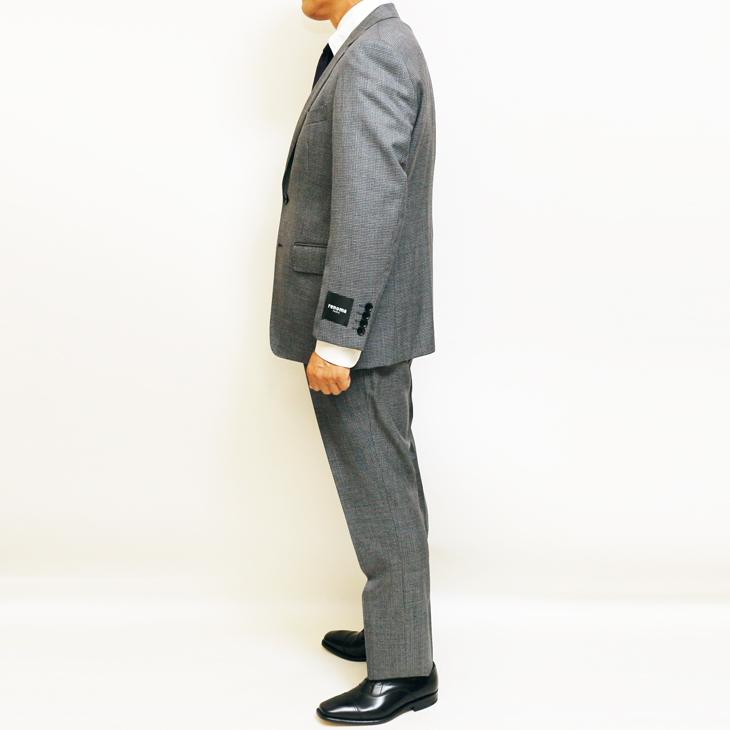 SALE スーツ メンズ 2025-26 新作 秋冬 renoma paris レノマ パリス 千鳥格子 ピュアウール100% DROP6.5 2つボタン ビジネス (AB/BB体) J-REP05-2B | renoma | 09