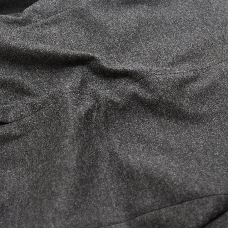 SALE ジャケット テーラード ブレザー 2025-26 秋冬新作 renoma レノマ パリス STYLEM 灰グレー杢無地 尾州産（日本製） フランネル調 ニット素材 (AB/BB体) | renoma | 12