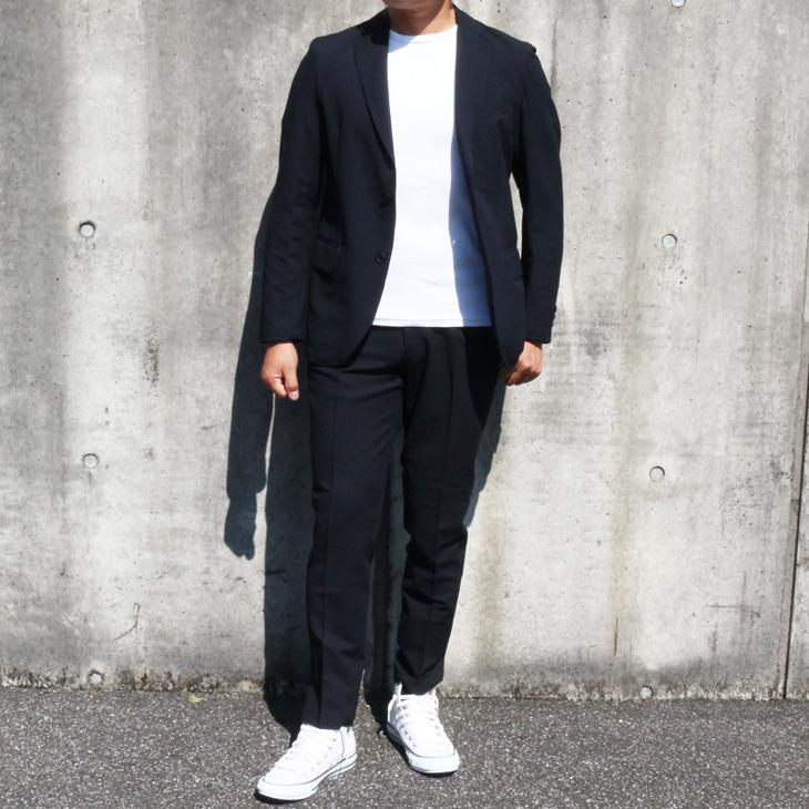 SALE ワッフル調 サッカー生地 春夏 Second Style 濃紺ネイビー カジュアル スーツ メンズ 家庭洗濯可能 イージーケア 全国送料無料 次世代 |  | 02