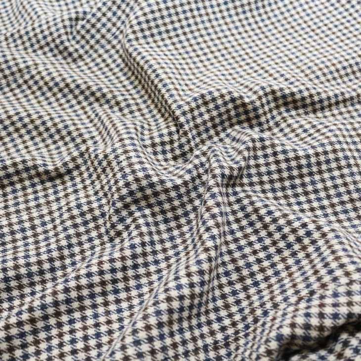 ジャケット テーラード ブレザー 2021-22 新作 秋冬 新品 スタンリーブラッカー ブラウン系 ガンクラブチェック ３つボタン段返り ジャケット (A/AB体) |  | 13