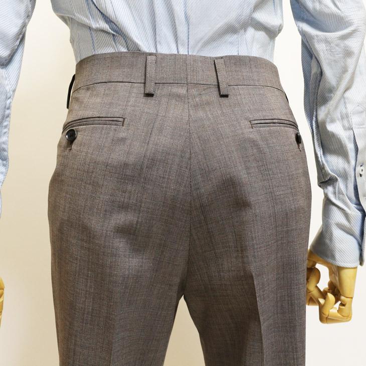 2026年モデル 新作 春夏 スーツ メンズ 新品 renoma paris レノマ パリス Lightライトブラウン杢無地系 西川毛織 Super100s 2つボタン ビジネス (AB体) J-REP05 | renoma | 10