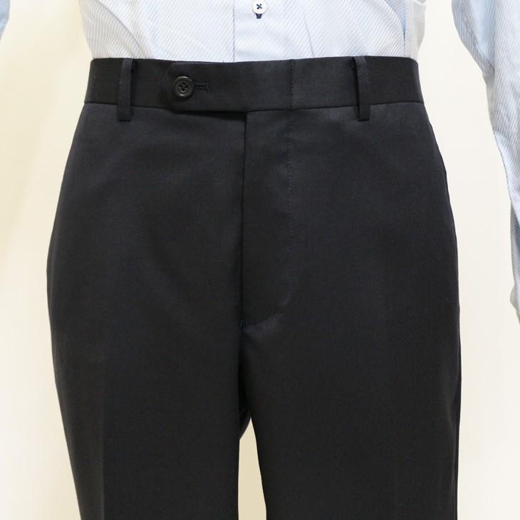 日本製 スリム型 スーツ メンズ 新品 秋冬 西川毛織 Super110s 濃紺ネイビー無地 ナチュラルストレッチ 2つボタン ビジネス スーツ (AB体) WJSE2 |  | 10