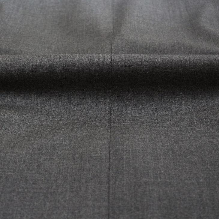 SALE レギュラー型 スーツ メンズ 新作 秋冬 西川毛織 Super100s 灰グレー杢無地 ナチュラルストレッチ 2つボタン ビジネス スーツ (AB体) YJP |  | 15