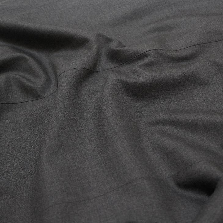 SALE レギュラー型 スーツ メンズ 新作 秋冬 西川毛織 Super100s 灰グレー杢無地 ナチュラルストレッチ 2つボタン ビジネス スーツ (AB体) YJP |  | 16