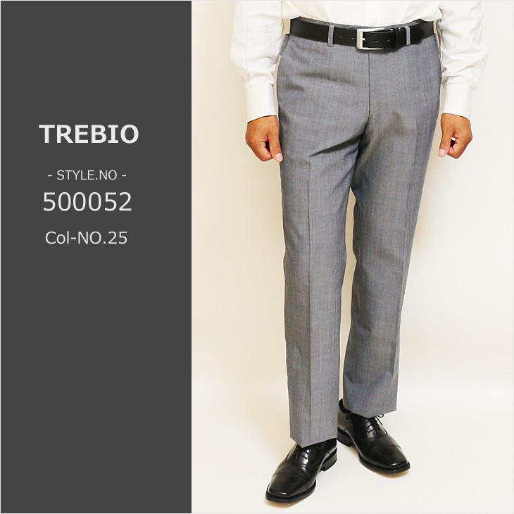 定番カラー無地2色 スリム ノータック 家庭洗濯ＯＫ 「 超細スリム 」  ノータック 洗濯機で洗える パンツ TREBIO 春夏新品 79cm〜94cm |  | 01