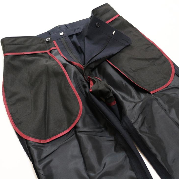 定番カラー無地2色 スリム ノータック 家庭洗濯ＯＫ 「 超細スリム 」  ノータック 洗濯機で洗える パンツ TREBIO 春夏新品 79cm〜94cm |  | 11