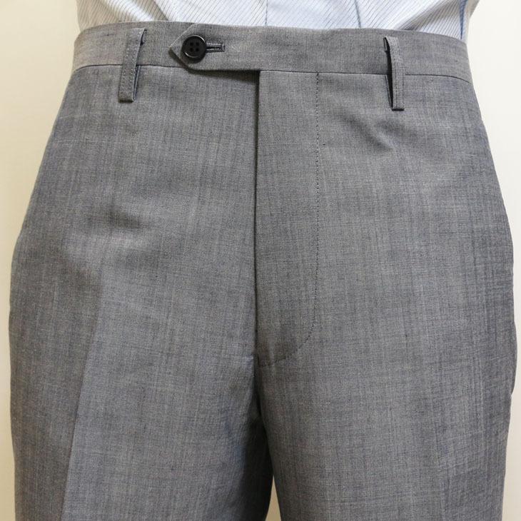 定番カラー無地2色 スリム ノータック 家庭洗濯ＯＫ 「 超細スリム 」  ノータック 洗濯機で洗える パンツ TREBIO 春夏新品 79cm〜94cm |  | 13