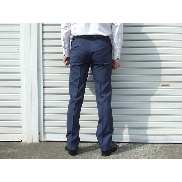 爽快カラー無地2色 スリム ノータック 家庭洗濯ＯＫ 「 超細スリム 」  ノータック ナチュラル・ストレッチ 洗濯機で洗える パンツ TREBIO 春夏新品 76cm〜94cm |  | 03