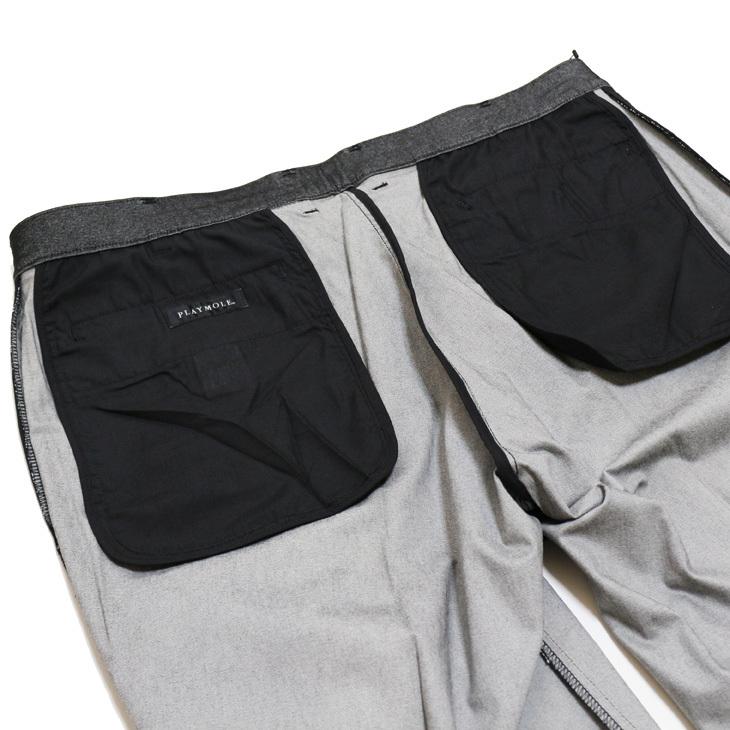 ウエスト100cm以上 大きいサイズ 新品 ビジネス デニム チャコールグレー ストレッチ生地 ゆったり型 |  | 09