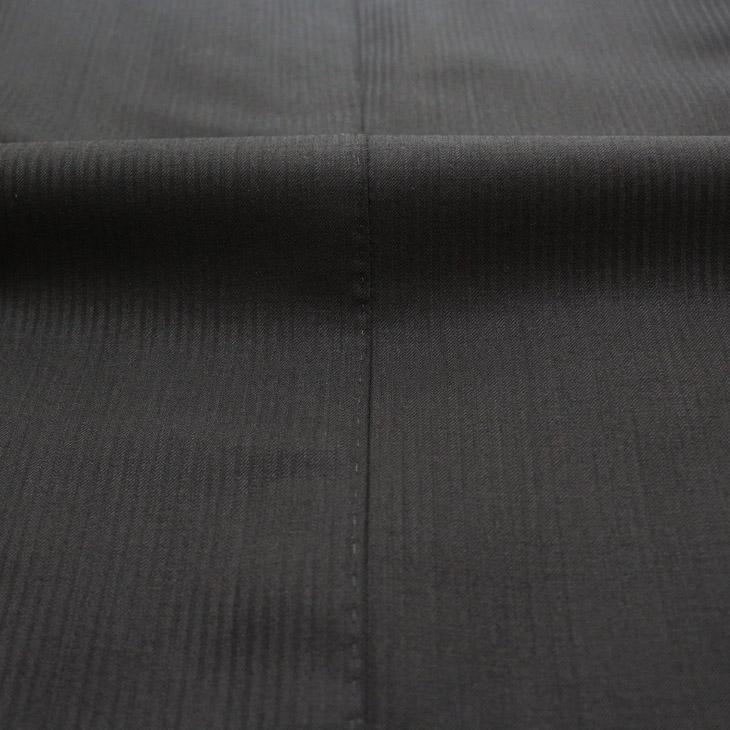 スリム型 スーツ メンズ 新品 春夏 REDA レダ シルキーエフェクト 黒ブラック 織柄シャドーストライプ 2つボタン ビジネス (A/AB体) WJSE2 |  | 12