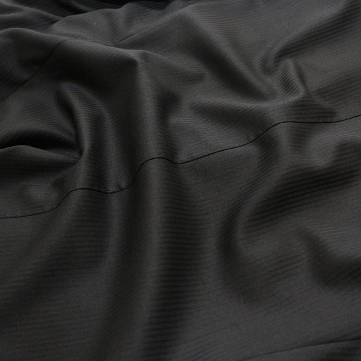 スリム型 スーツ メンズ 新品 春夏 REDA レダ シルキーエフェクト 黒ブラック 織柄シャドーストライプ 2つボタン ビジネス (A/AB体) WJSE2 |  | 13