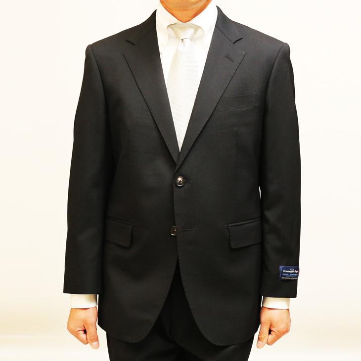 ZEGNA スーツ メンズ 新品 春夏 エルメネジルドゼニア 黒