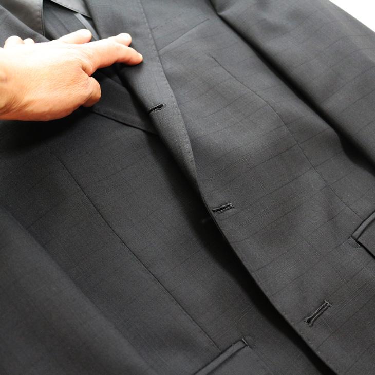 【新品】春夏 西川毛織 × ニュージーランド100%ピュアウール 黒織 AB6 SALE セレクト系 スリム型 スーツ メンズ 新作 春夏 西川毛織