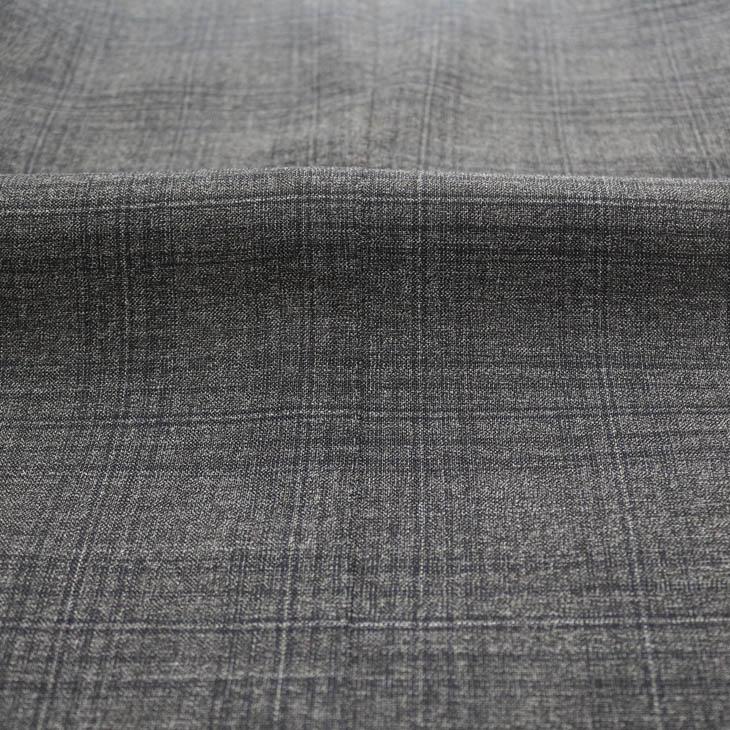 2026年 春夏 新作 スーツ メンズ 新品  Lanificio di pray ラニフィーチョ ディ プライ 灰グレー杢チェック 2つボタン ビジネス スーツ スリム型 (AB体) |  | 12