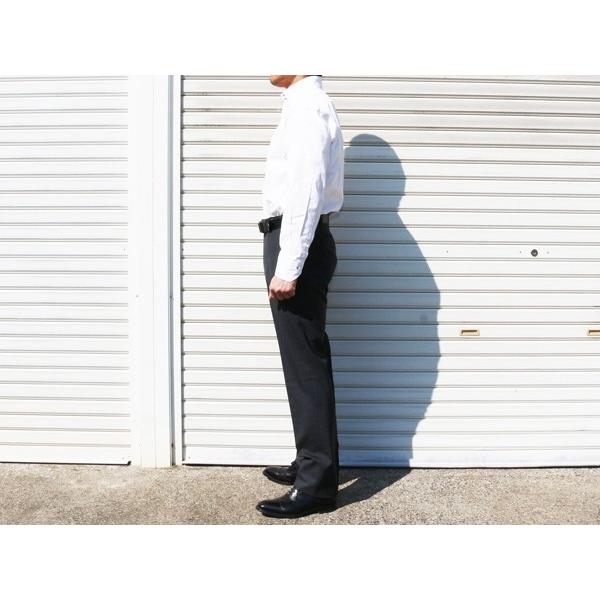 無地2色 ノータック 「やや細めスリム」 洗濯機で洗える パンツ TREBIO 春夏新品 79cm〜94cm 型番MT-12  ビジネス スラックス |  | 02