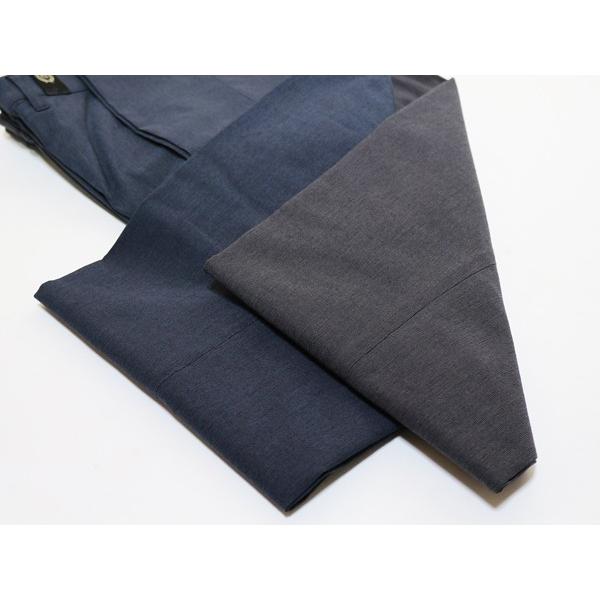 デニム風（刷毛目）２色 ノータック 家庭洗濯ＯＫ 「 やや細スリム 」 選べる２色洗濯機で洗える ノータックパンツ TREBIO 春夏新品 79cm〜94cm 型番MT-12 |  | 05