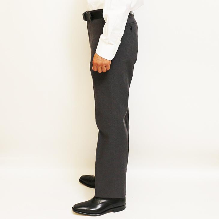 千鳥格子3色 ノータック 家庭洗濯ＯＫ 「 やや細スリム 」 洗濯機で洗える ノータックパンツ TREBIO 春夏新品 79cm〜94cm 型番MT-12 |  | 01