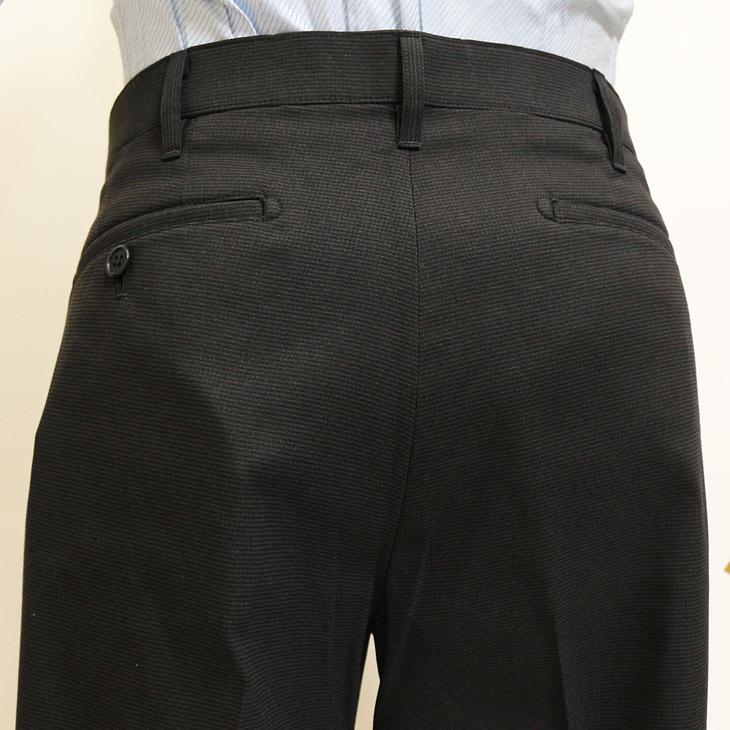 千鳥格子3色 ノータック 家庭洗濯ＯＫ 「 やや細スリム 」 洗濯機で洗える ノータックパンツ TREBIO 春夏新品 79cm〜94cm 型番MT-12 |  | 13