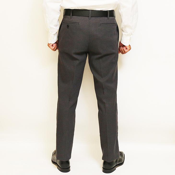 千鳥格子3色 ノータック 家庭洗濯ＯＫ 「 やや細スリム 」 洗濯機で洗える ノータックパンツ TREBIO 春夏新品 79cm〜94cm 型番MT-12 |  | 02