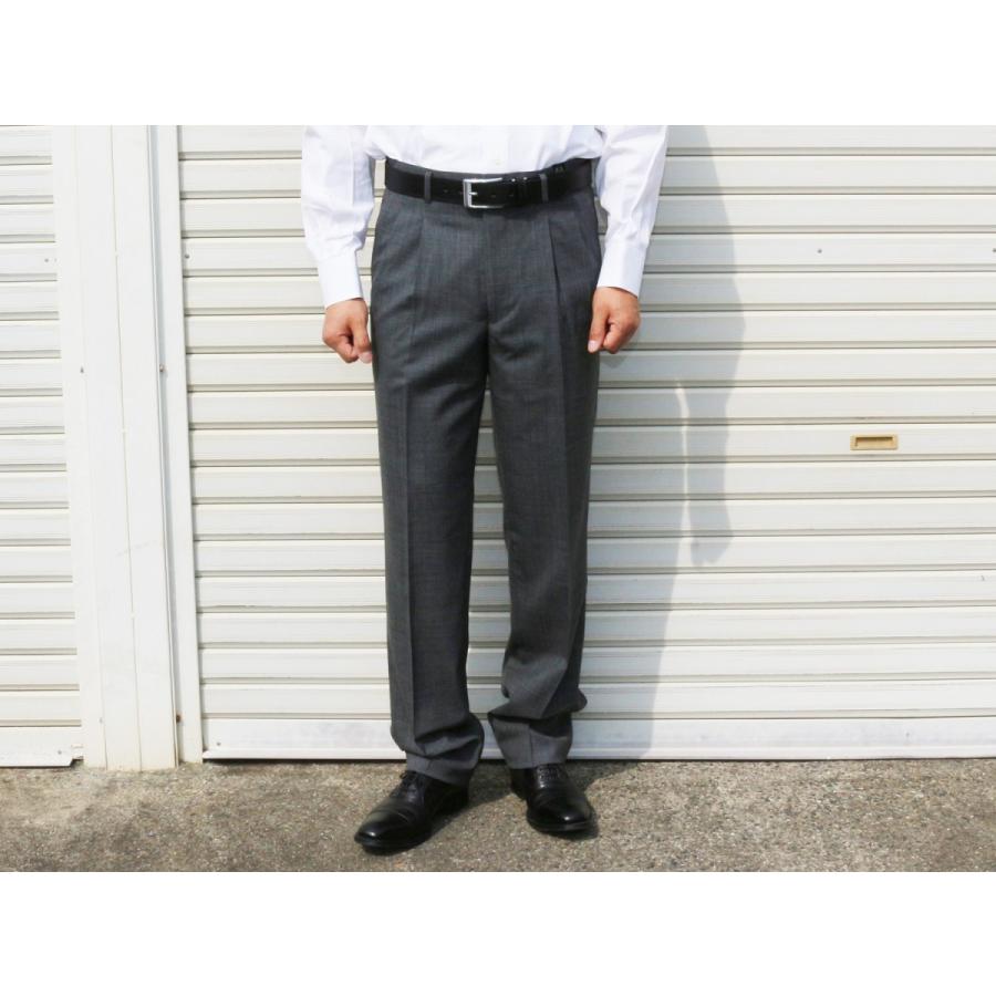 グレンチェック２色 ツータック 家庭洗濯ＯＫ 「 ゆったり定番 」 洗濯機で洗える パンツ PLAY MOLE 春夏新品 79cm〜94cm |  | 01