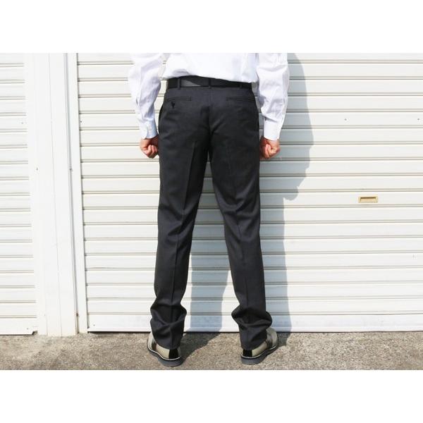 マイクロチェック超小柄３色 ノータック 「 やや細スリム 」 家庭洗濯ＯＫ 洗濯機で洗える パンツ TREBIO 春夏新品 79cm〜94cm 型番MT-12 |  | 02