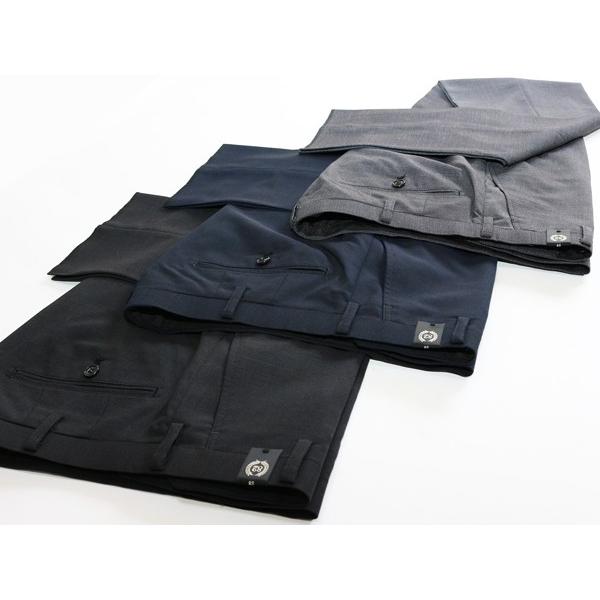 バーズアイ鮫肌３色 ノータック 「 やや細スリム 」 家庭洗濯ＯＫ 洗濯機で洗える パンツ TREBIO 春夏新品 79cm〜94cm 型番MT-12 |  | 04