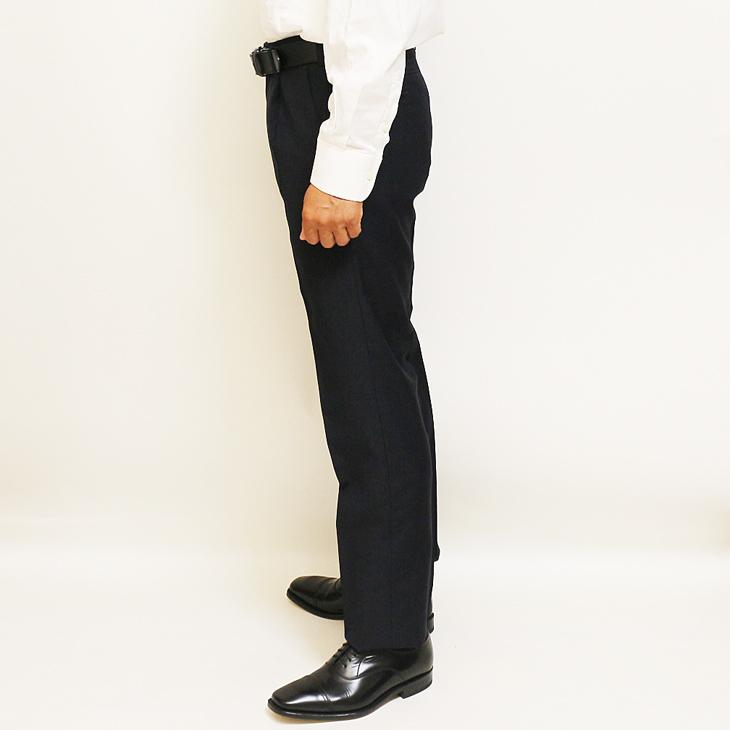 グレー、ネイビー、ブラック 無地３色 クラシコイタリア系 スリム ワンタック 家庭洗濯ＯＫ 洗濯機で洗える パンツ TREBIO 春夏新品 79cm〜94cm |  | 11