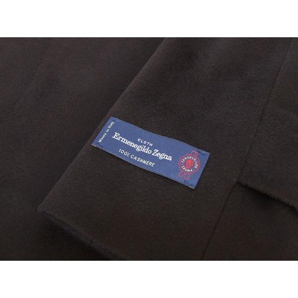 2015-16 秋冬モデル新品  エルメネジルドゼニア100％カシミア 「国内オーダー工場仕立」 チョコレート・ブラウン こげ茶色 無地 ステンカラーロングコート j2w | ZEGNA | 04