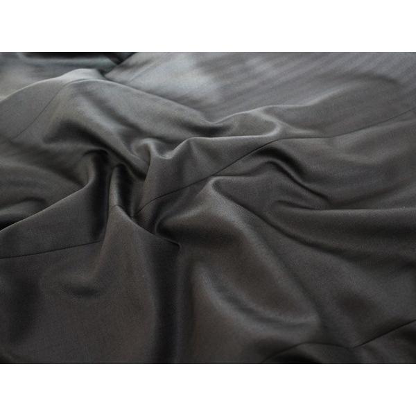 2016-17合物３シーズン秋冬春対応 英国ドーメル DORMEUIL アマデウス クラシコイタリア型 ブラック黒無地系 ヘリンボーン ２Ｂスーツ(AB/BB体)shm「やや細」 |  | 05