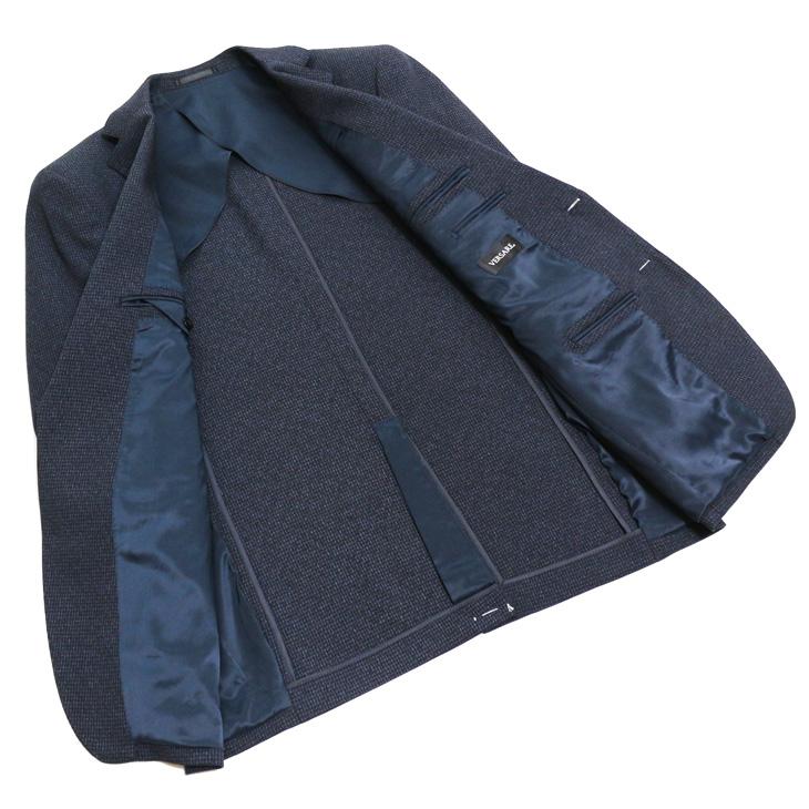 ちょっと訳アリ品 スーツ メンズ 春秋冬 VERSARE 新品 濃紺ネイビー杢 小柄 2つボタン ビジネス ノータック スーツ やや細め型 レギュラーモデル (A/AB/BB体) |  | 07