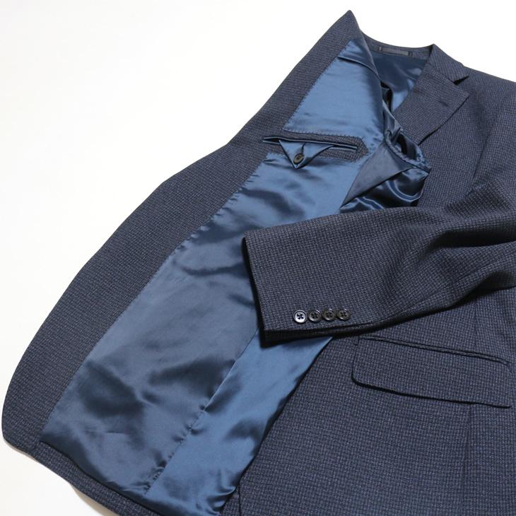 ちょっと訳アリ品 スーツ メンズ 春秋冬 VERSARE 新品 濃紺ネイビー杢 小柄 2つボタン ビジネス ノータック スーツ やや細め型 レギュラーモデル (A/AB/BB体) |  | 08