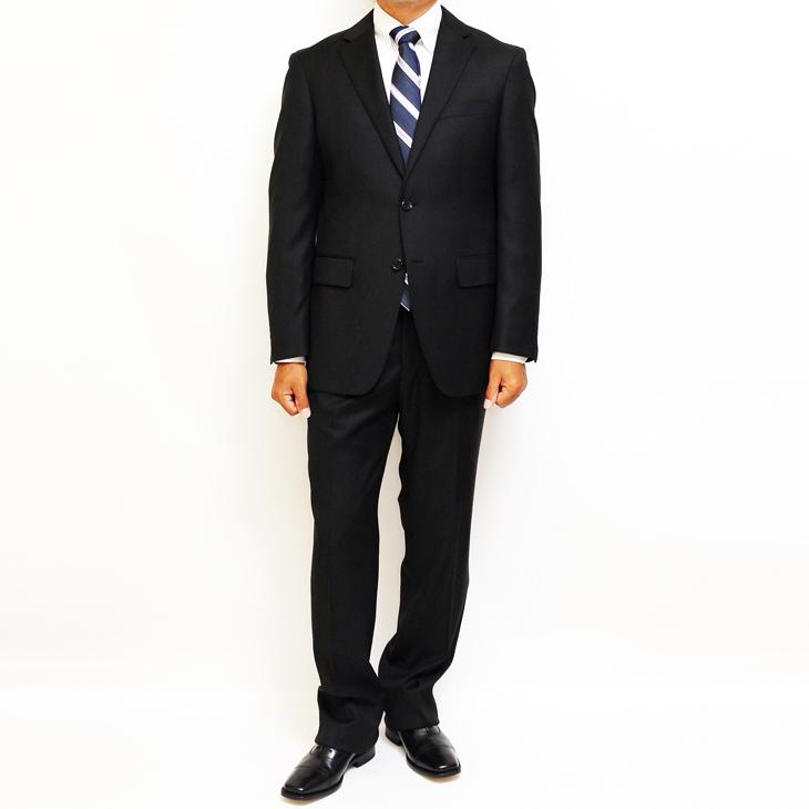 スーツ メンズ 2020-21 新作 秋冬 伊 カノニコ Super100s 黒っぽい 濃紺ネイビー無地 2つボタン ビジネス スーツ (A/AB体) J07-2B やや細め |  | 01
