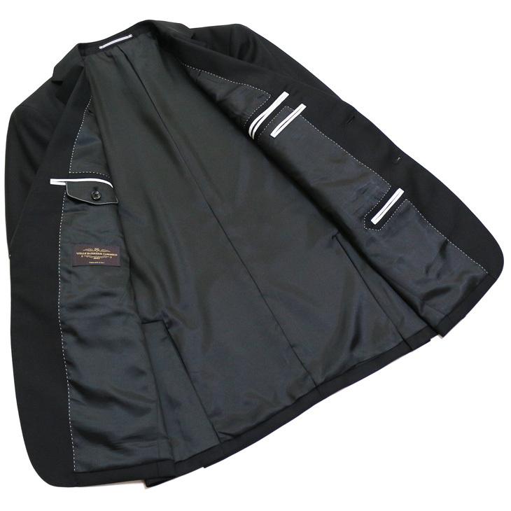 スーツ メンズ 2020-21 新作 秋冬 伊 カノニコ Super100s 黒っぽい 濃紺ネイビー無地 2つボタン ビジネス スーツ (A/AB体) J07-2B やや細め |  | 06