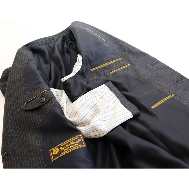 スーツ メンズ 2018-19 新作 秋冬 ロロピアーナ Super130s SOFT TOUCH セミミルド素材 フルOP並 2つボタン　ビジネススーツ (AB体) ST-DAIB | Loro Piana | 15