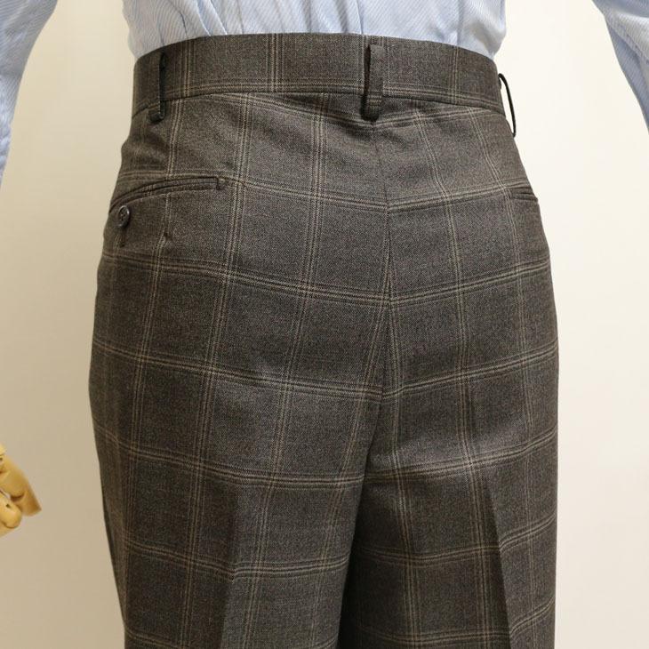 大きいサイズ メンズ スーツ 新品 秋冬 グレー ベージュ杢 チェック柄 ３つボタン段返り ベスト パンツ２本付き 4ピース ビジネス スーツ |  | 11