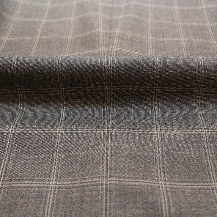 大きいサイズ メンズ スーツ 新品 秋冬 グレー ベージュ杢 チェック柄 ３つボタン段返り ベスト パンツ２本付き 4ピース ビジネス スーツ |  | 12