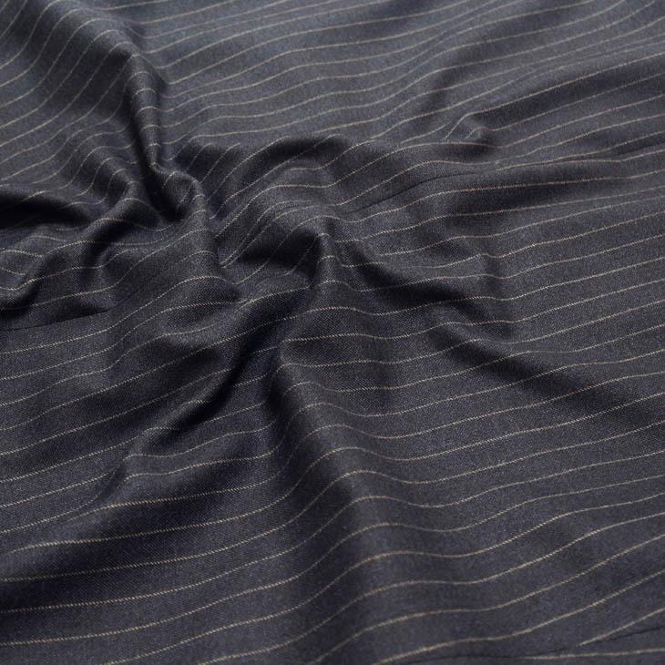 大きいサイズ メンズ スーツ 新品 秋冬 濃紺ネイビー杢 11.5mmストライプ ３つボタン段返り ベスト パンツ２本付き 4ピース ビジネス スーツ |  | 13